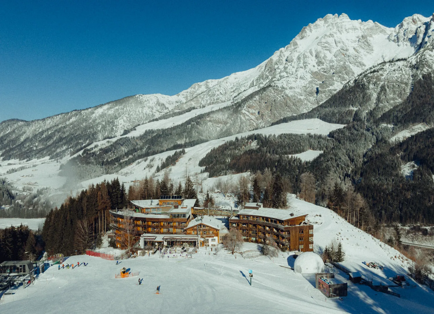 Forsthofalm im Winter