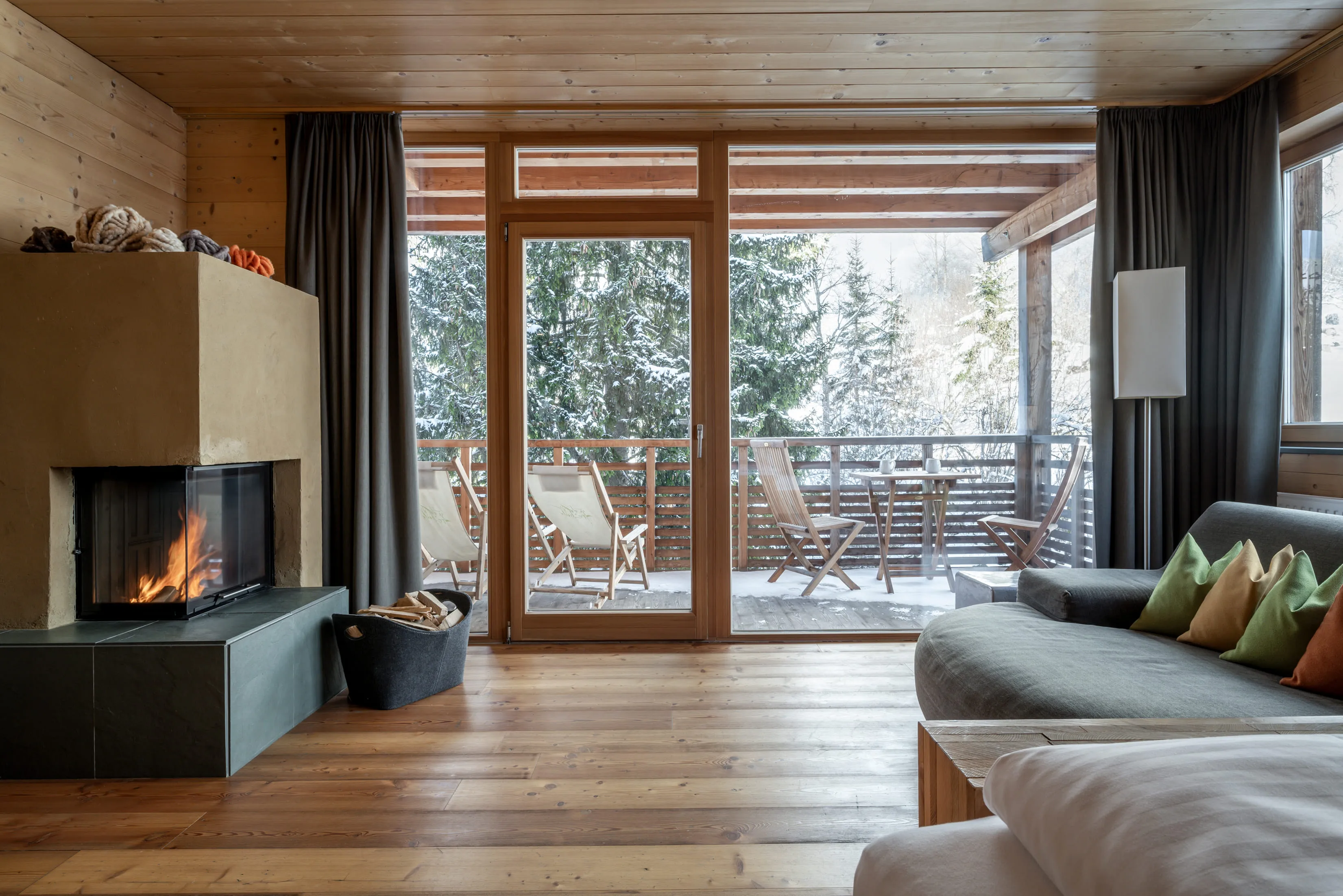 Suite mit Kamin