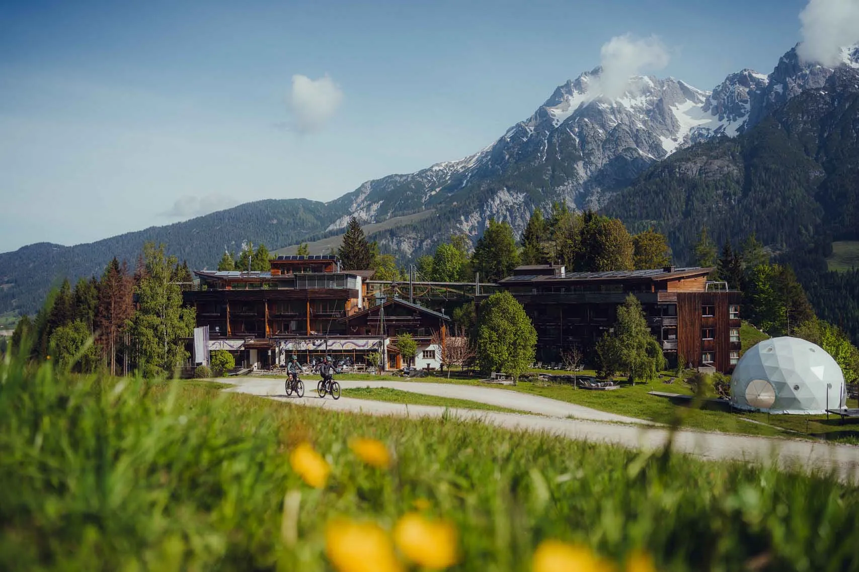 Radwege rund um das Hotel