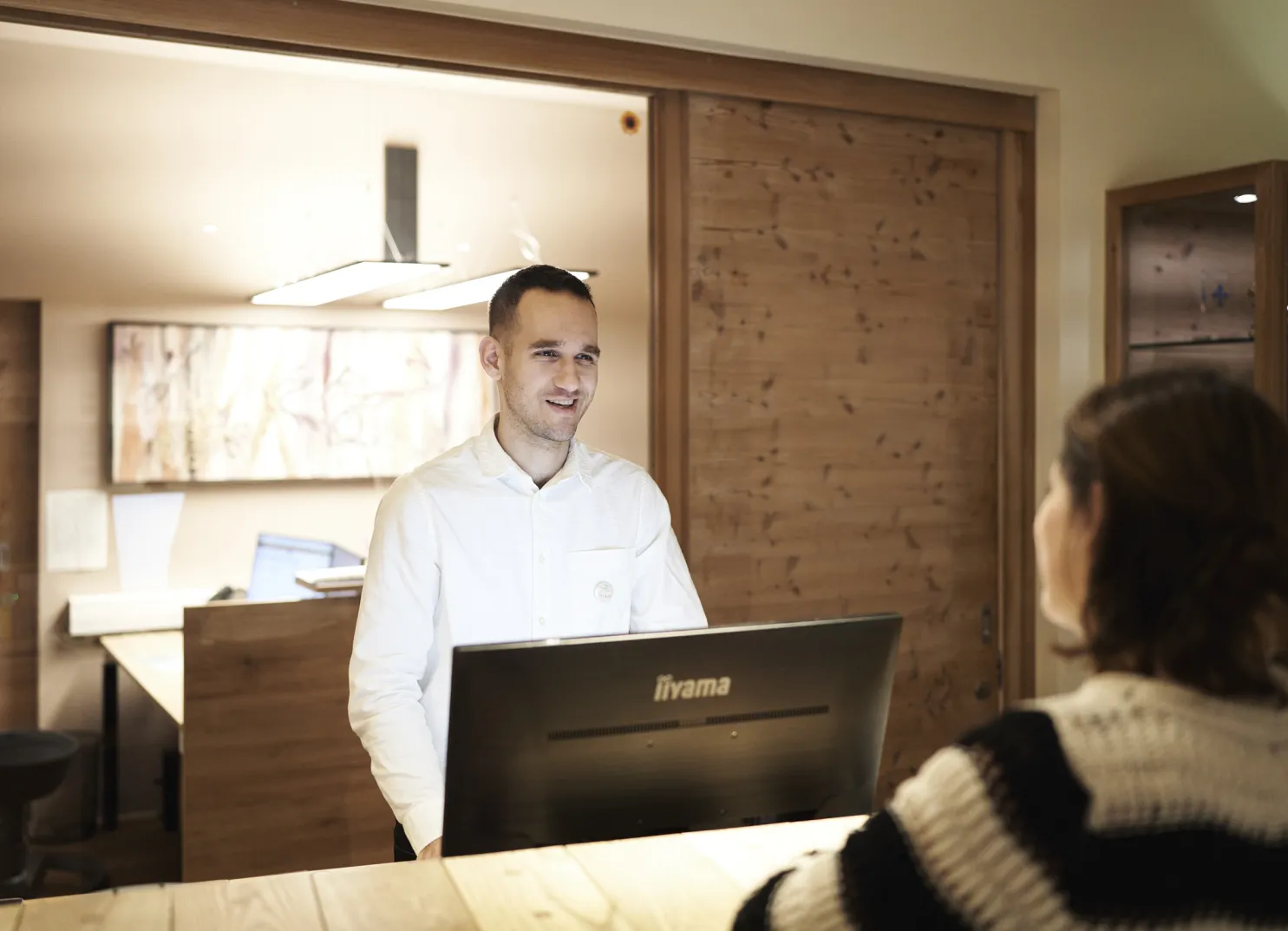 Arbeiten als Rezeptionistin 